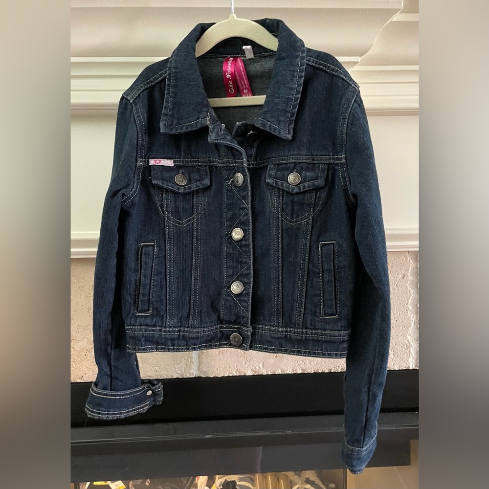 Cutie Patootie Jean Jacket Size M 8/10